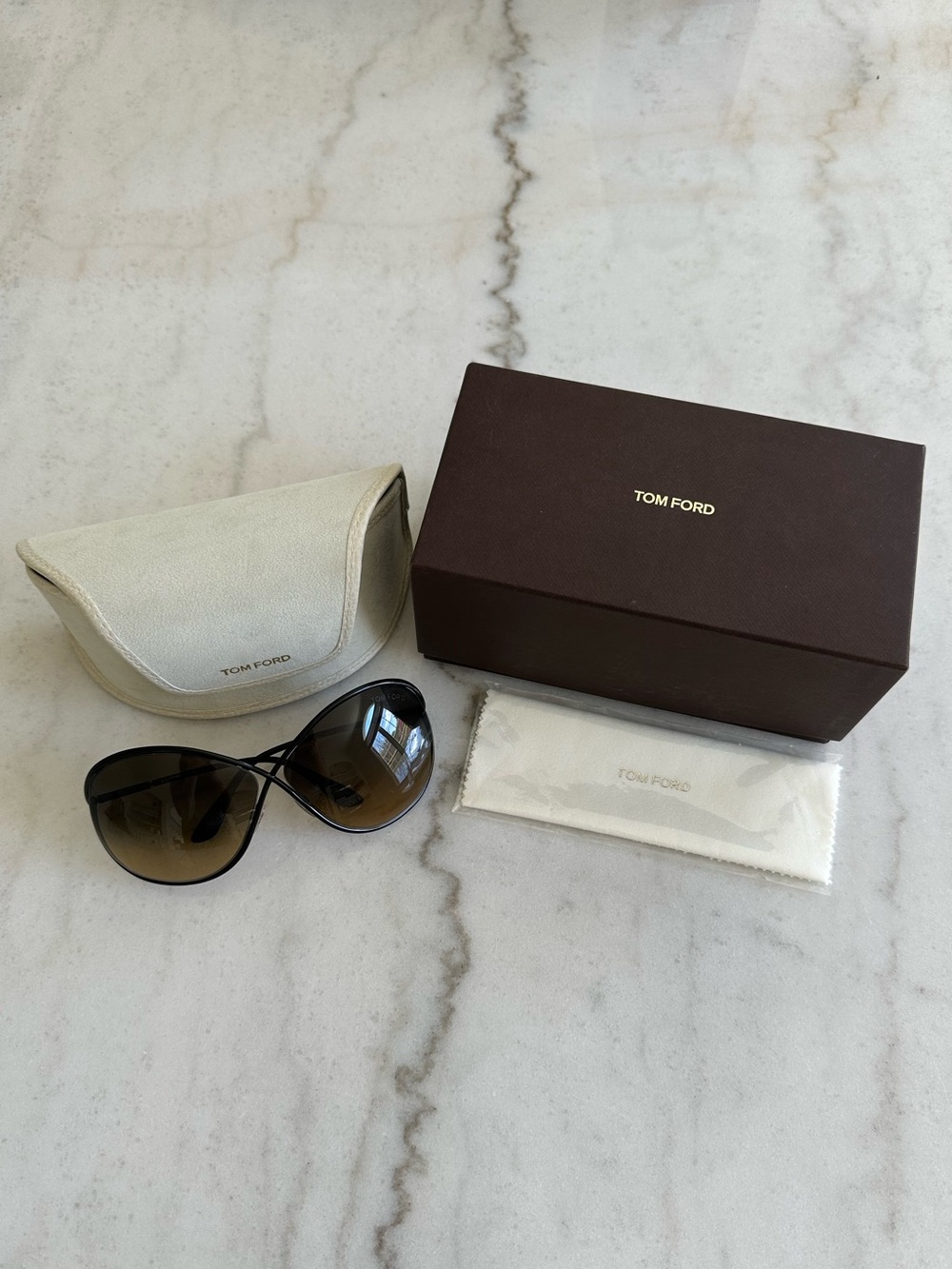 Archive Tom Ford black sunglasses